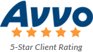 Avvo 5-star client rating